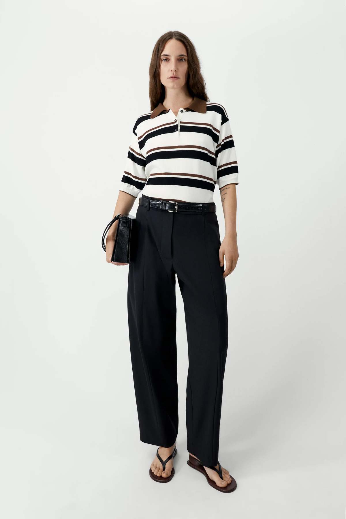 Cordera Organic Cotton Striped Polo - Image 1 of 4
