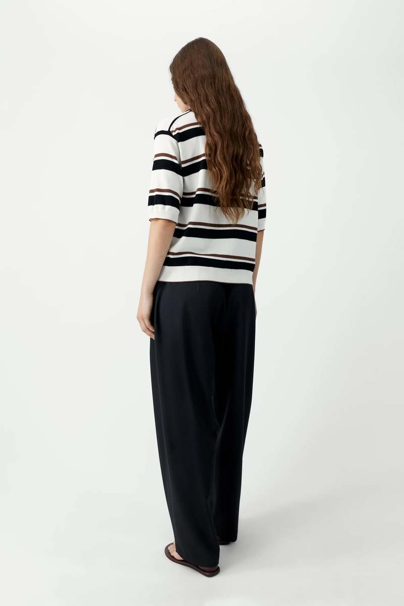 Cordera Organic Cotton Striped Polo