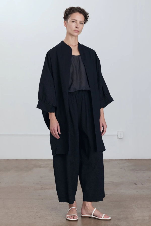 Black Crane Spoon Jacket