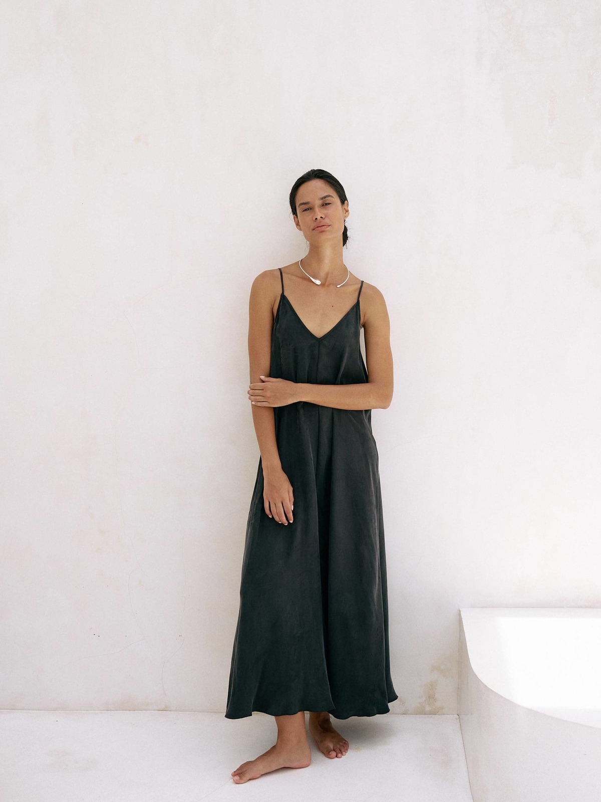 The Handloom Lucid Flow Maxi Dress - Image 4 of 8