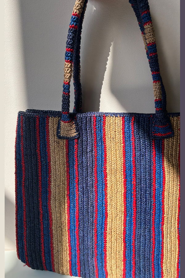 Nicole Franzen Straw Tote Bag