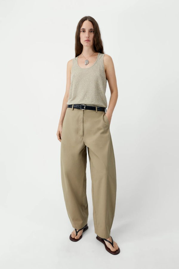 Cordera Cotton Curved Pants