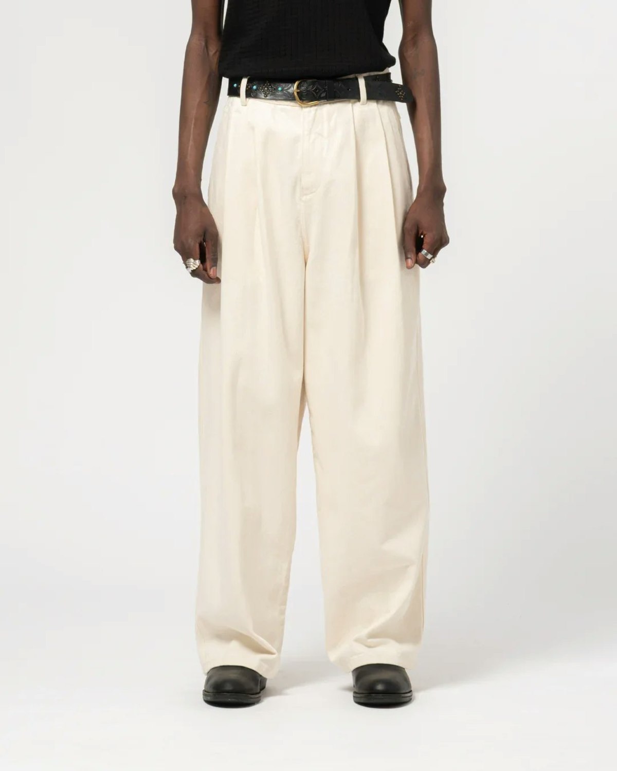 Eat Dust Consul Pants - Ecru - Image 7 of 19