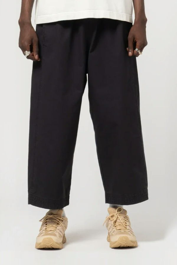 Eat Dust Zen Crispy Cotton Pants - Midnight Blue