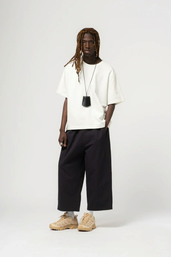 Eat Dust Zen Crispy Cotton Pants - Midnight Blue