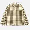 Universal Works Aberdeen Lincot Zip Shirt - Olive - Thumbnail 2