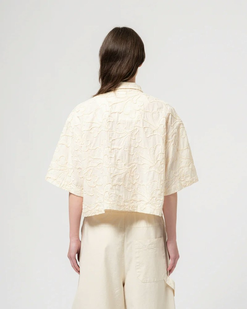 Girls of Dust Sumatra Shirt Lilly Cotton - Wheat