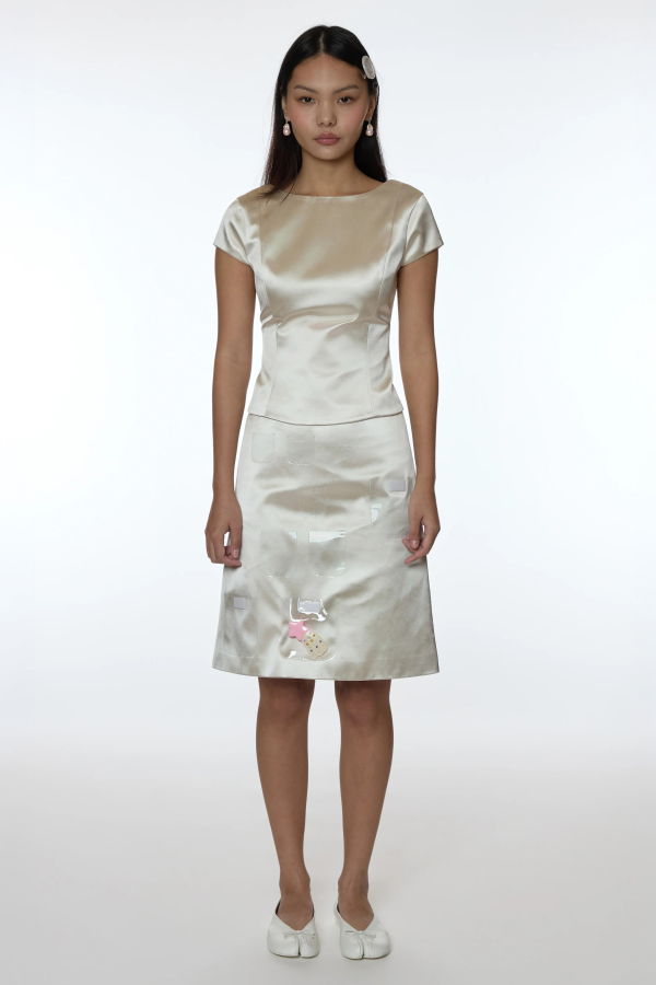 Sandy Liang Keeps Skirt