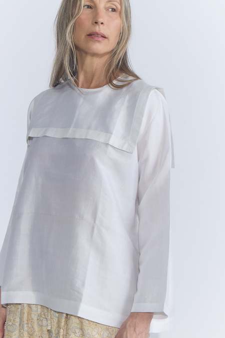 Bunon V Neck Ribbon Vest - Black | Garmentory