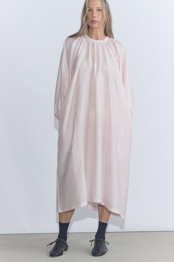 Bunon Ribbon Gather Dress