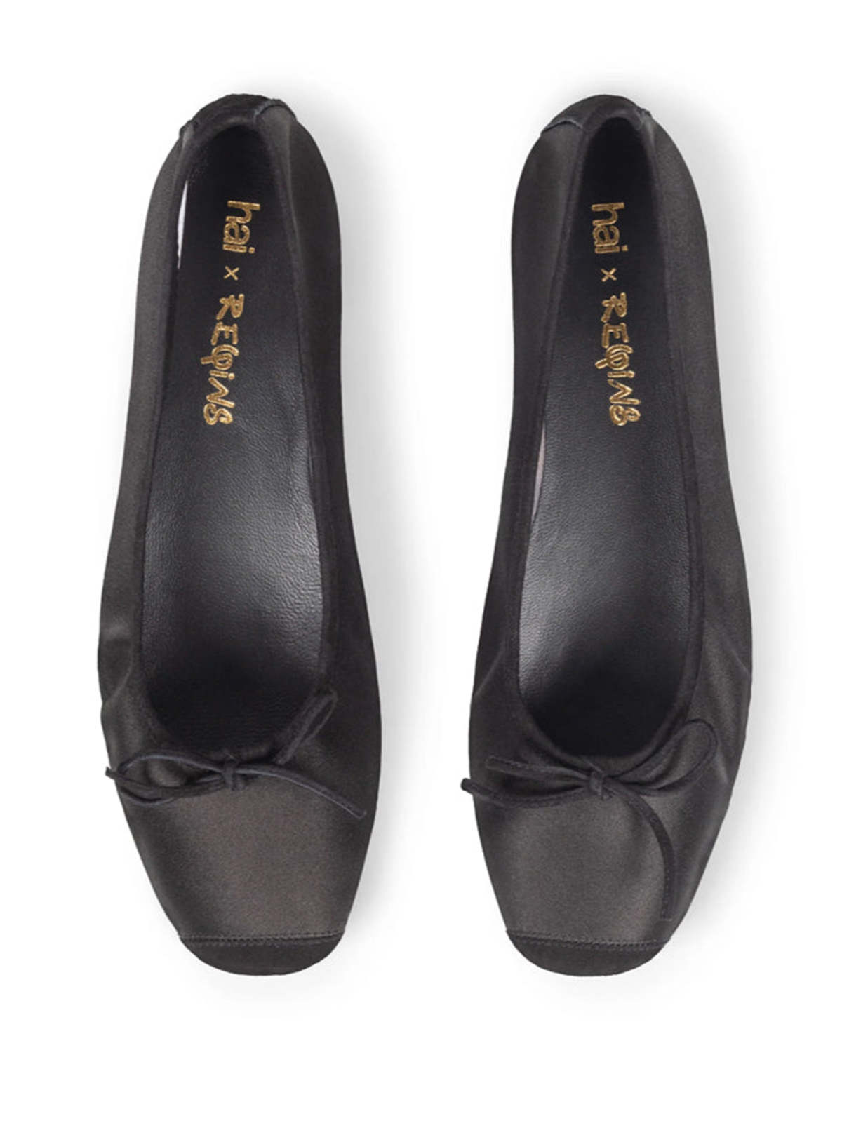 Hai x Reqins Harmony Ballerina Flats - Black - Image 4 of 4