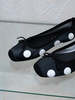 Hai x Reqins Harmony Ballerina Flats - Black/White Polka Dot - Thumbnail 3
