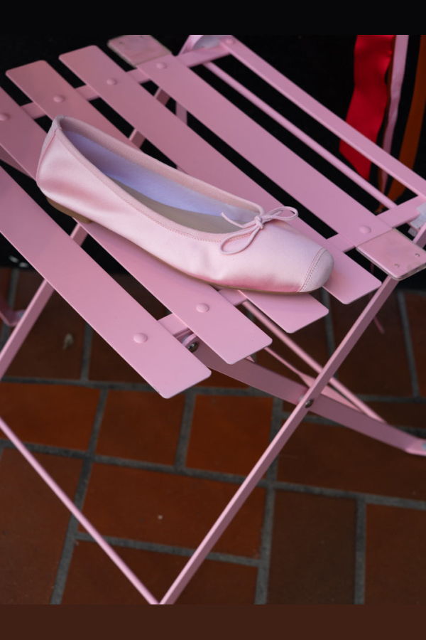 Hai x Reqins Harmony Ballerina Flats - Pink