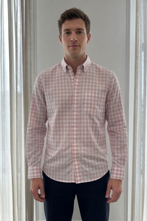 Billy Reid Hutcheson Sport Shirt Long Sleeve