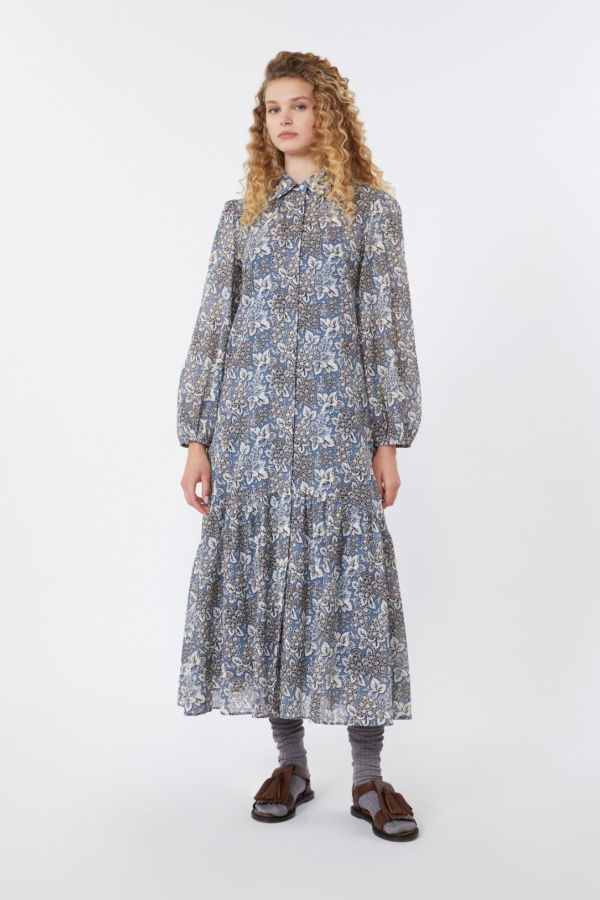 Weekend Max Mara Oboli Printed Shirt Dress