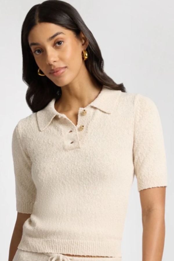 Onia Cotton Boucle Polo