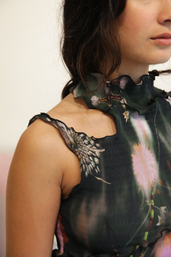 Julia Heuer Matti Smocked Top