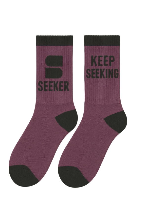 S E E K E R Keep Seeking Socks