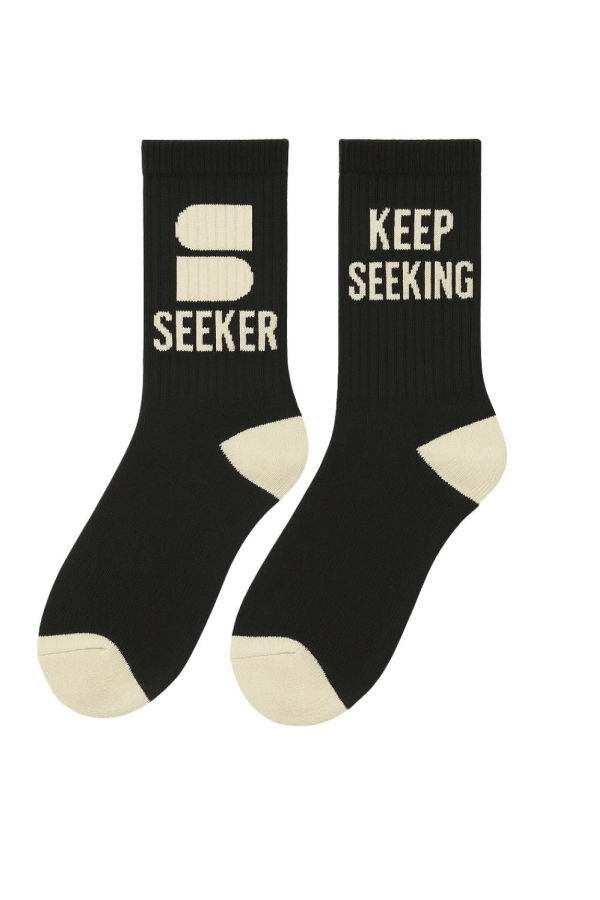 S E E K E R Keep Seeking Socks