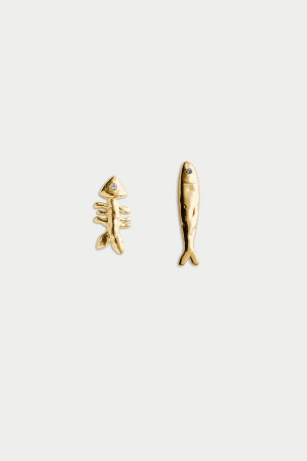 Eliou Sardine & Fishbone Earrings
