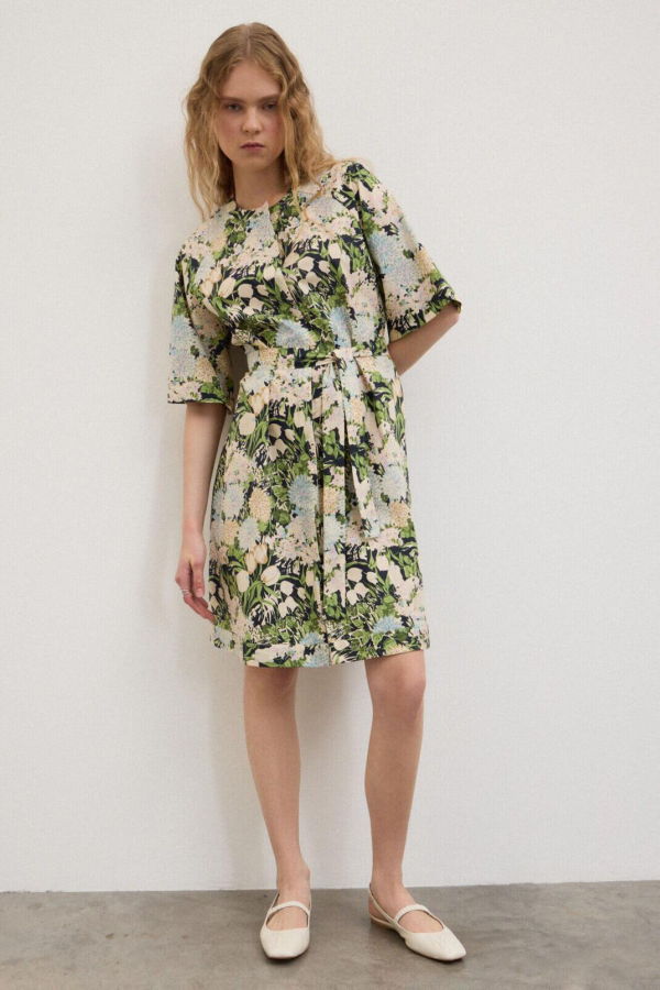 Ottod'Ame Floral Shirt Dress
