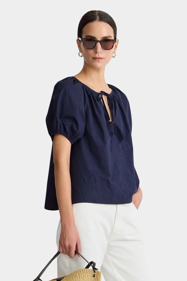 Apiece Apart Amalie Tie Top - Midnight