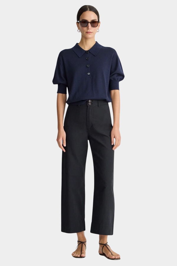 Apiece Apart Classic Merida Pant - Black