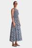 Apiece Apart Siempre Tank Maxi Dress - Navy Floral Stamp - Thumbnail 3