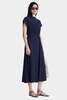 Apiece Apart Volta Twist Dress - Navy - Thumbnail 3