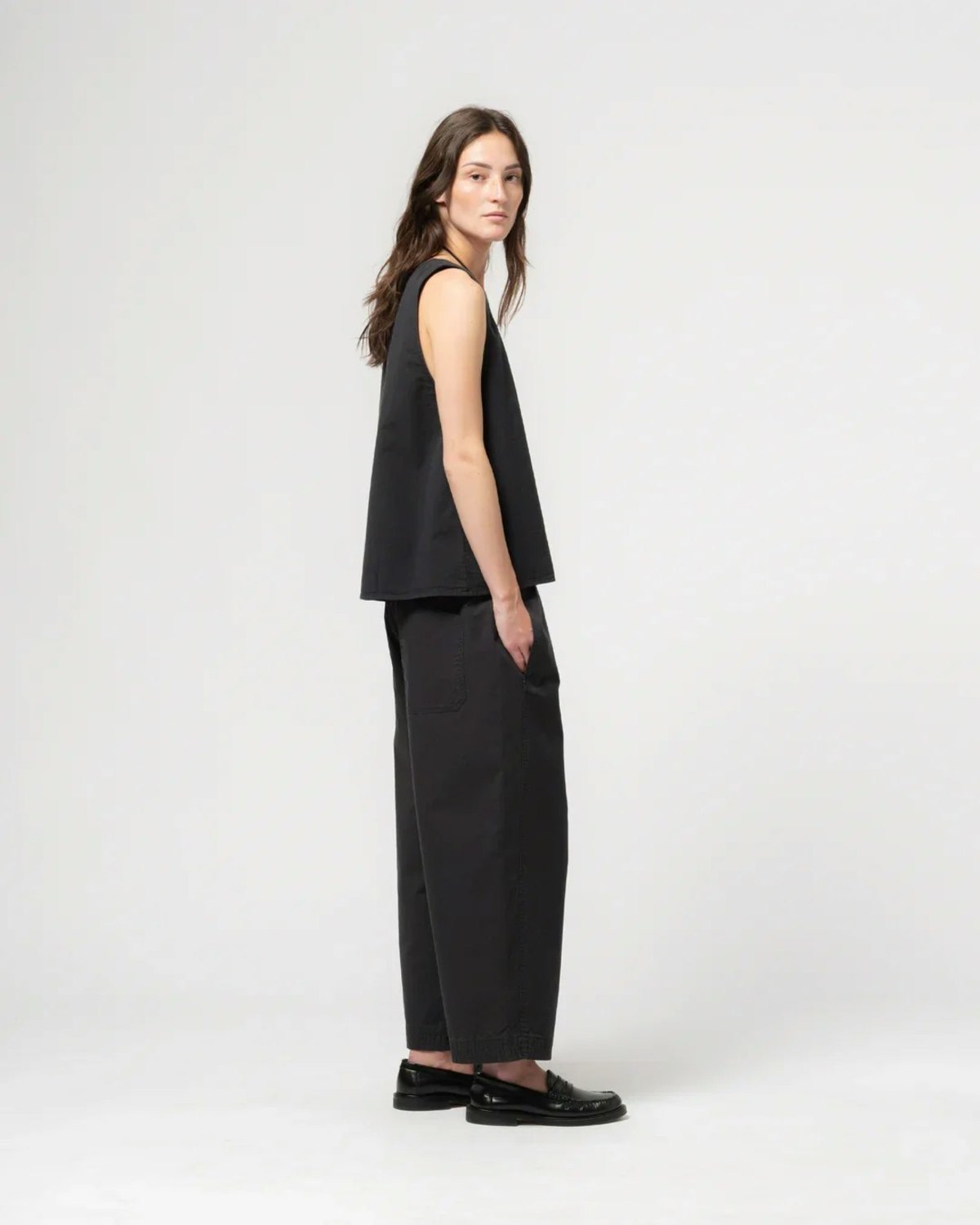 Girls of Dust Zen Pants Crispy Cotton - Midnight Blue - Image 6 of 14