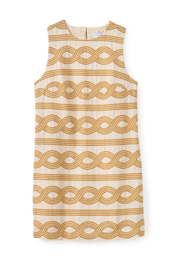 Cartolina Annie Shift Dress - Goldenrod