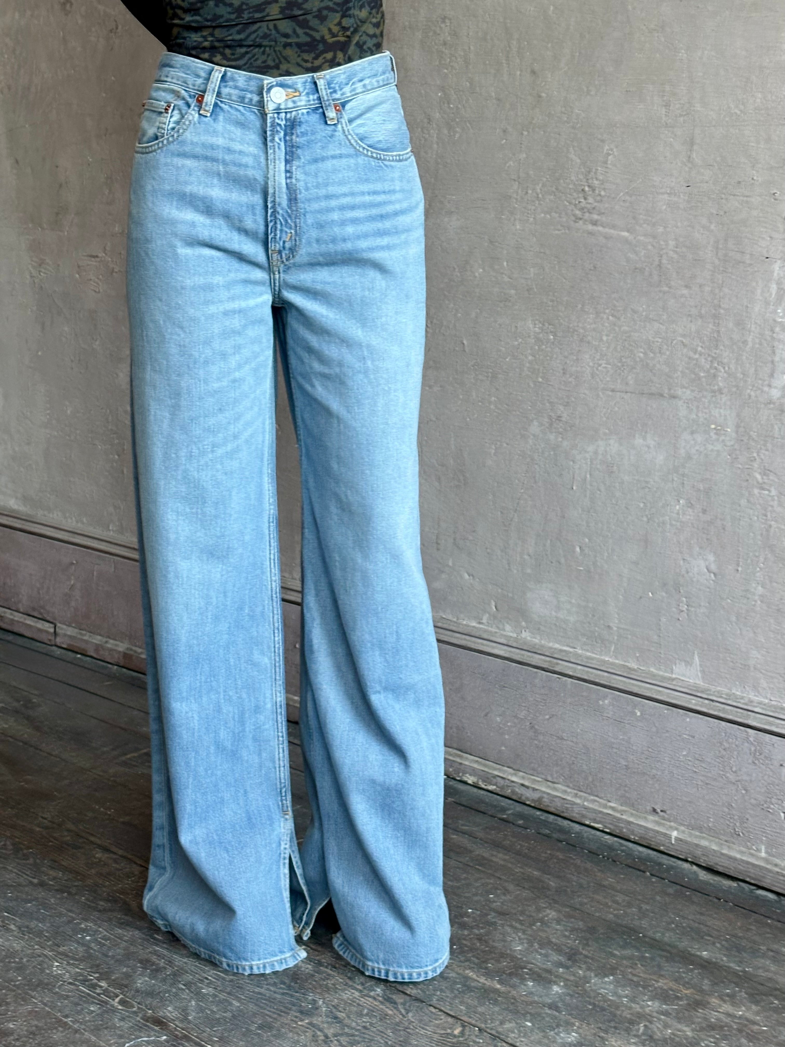 RE/DONE Low Rider Loose Jeans | Garmentory