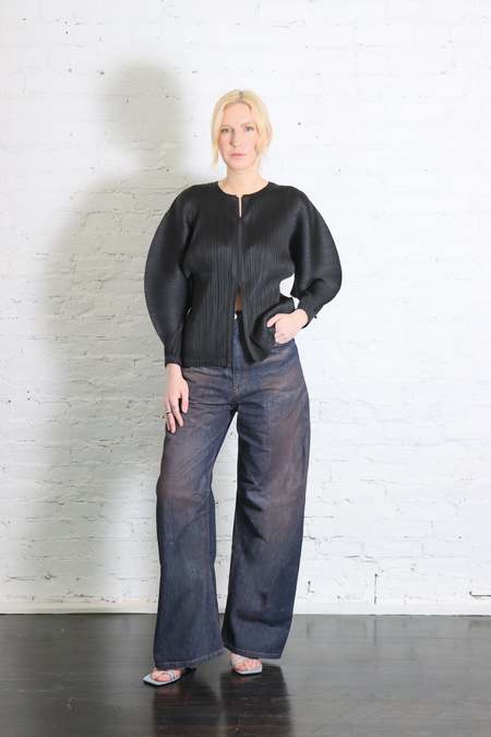 Pleats Please by Issey Miyake Tatami April Cardigan | Garmentory