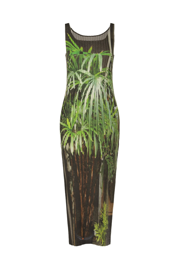 Issey Miyake Urban Jungle Pleats Dress