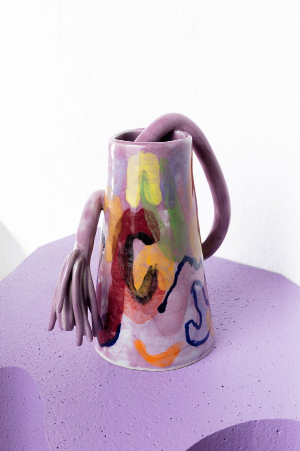 MP Guillot Bricolage Wonky Vase