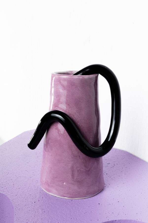 MP Guillot Velvet Wonky Vase