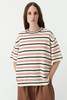 Cordera Organic Cotton Striped Tee - Thumbnail 1