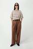Cordera Organic Cotton Striped Tee - Thumbnail 2