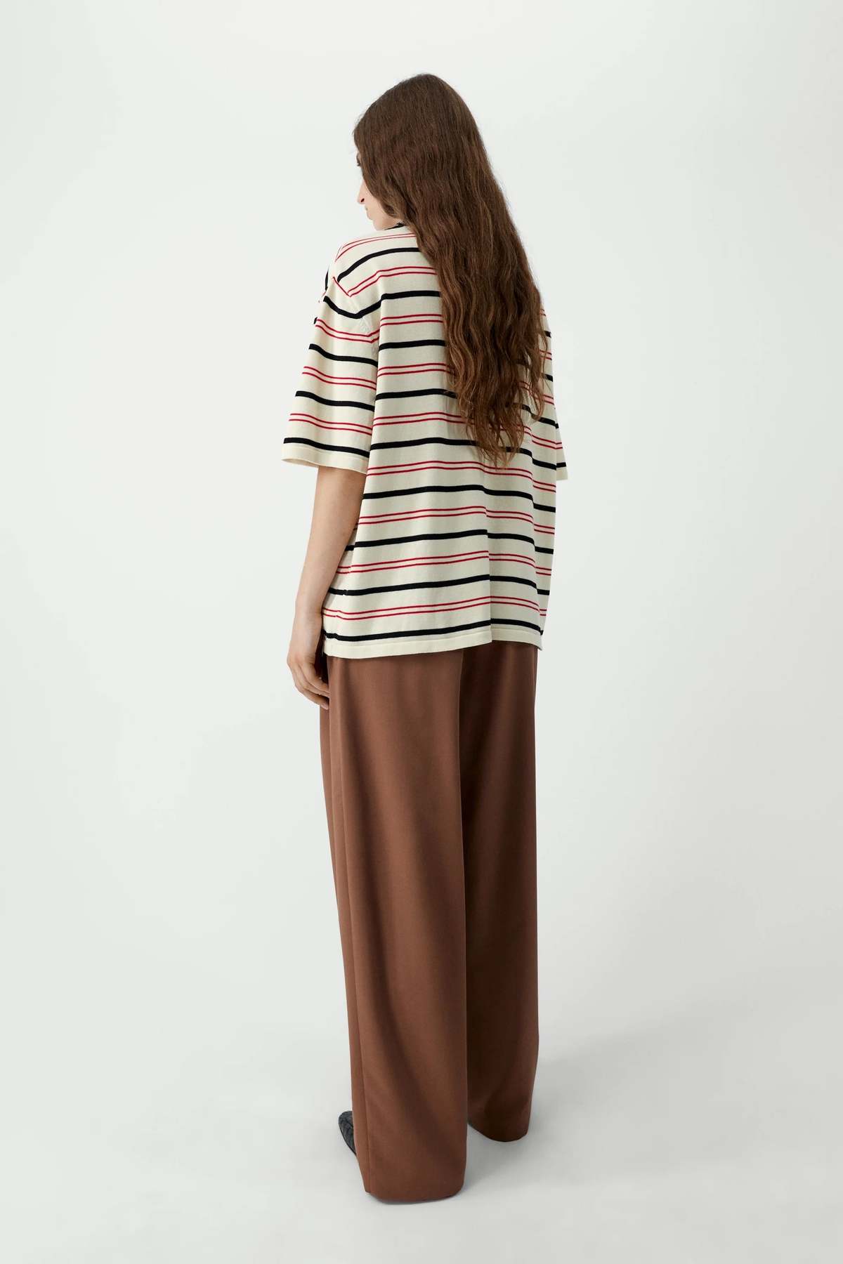Cordera Organic Cotton Striped Tee - Image 3 of 4