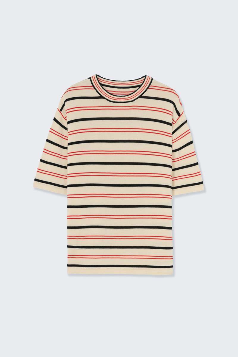 Cordera Organic Cotton Striped Tee