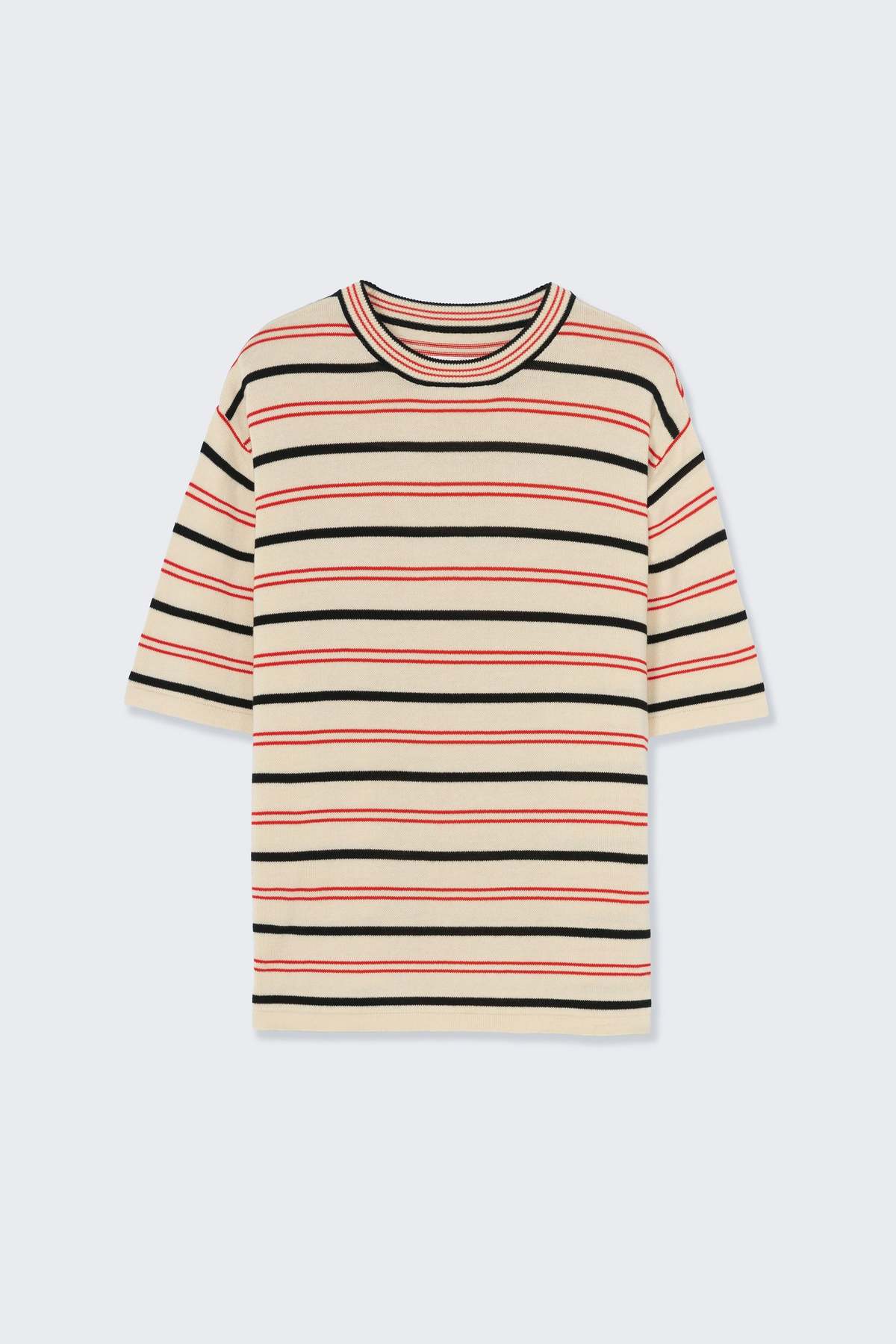 Cordera Organic Cotton Striped Tee - Image 4 of 4
