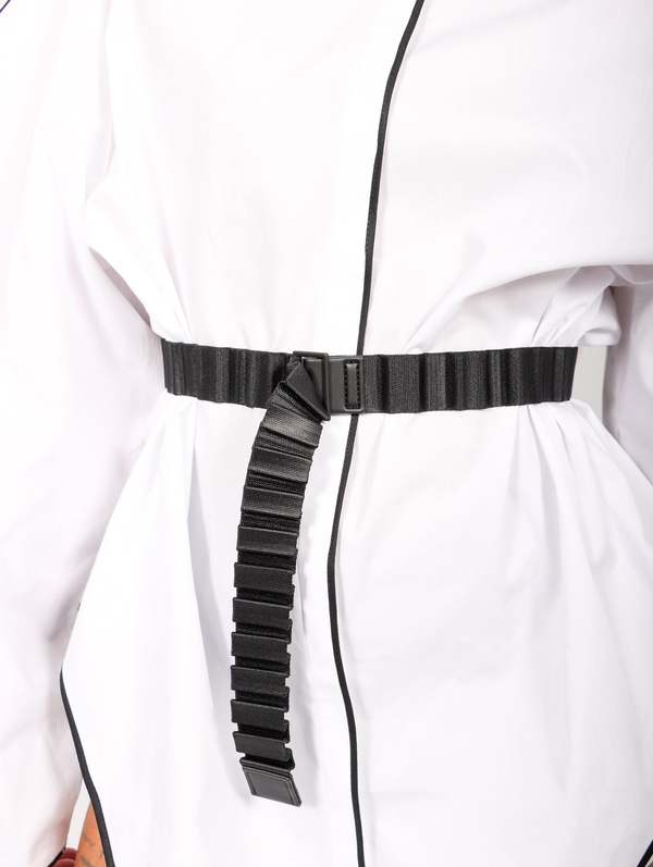 Pleats Please by Issey Miyake Pleats Belt - Black | Garmentory