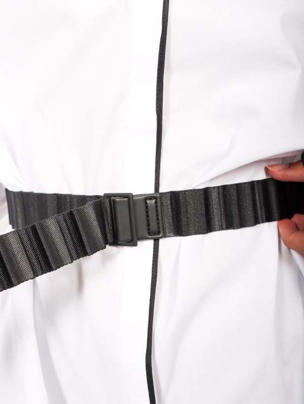 Pleats Please by Issey Miyake Pleats Belt - Black | Garmentory