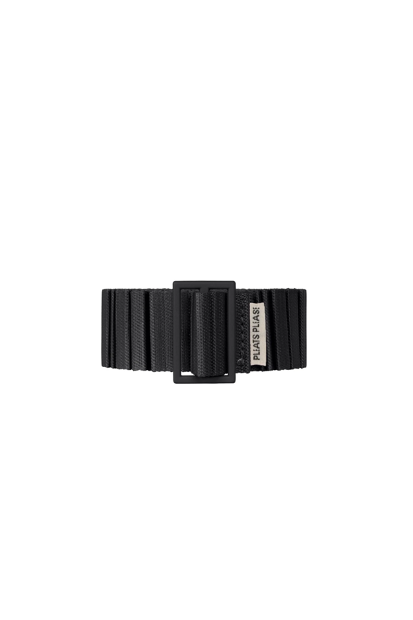 Pleats Please by Issey Miyake Pleats Belt - Black | Garmentory