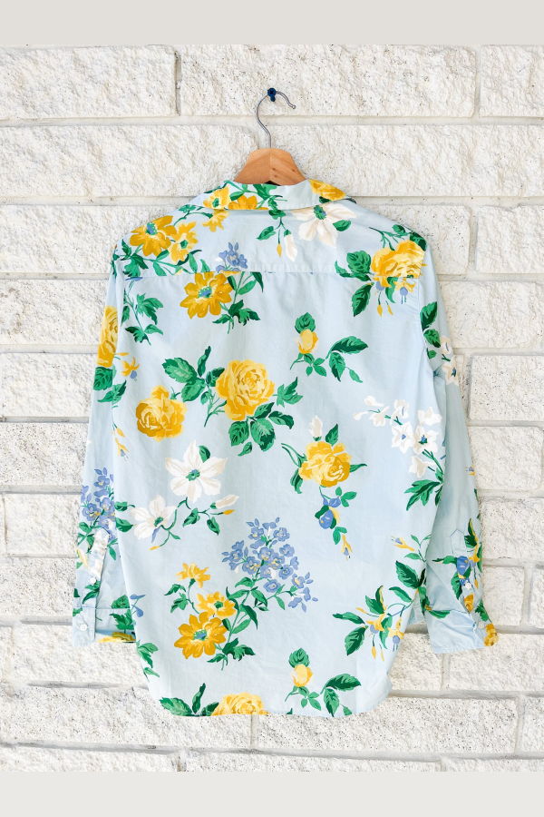 Frank & Eileen Eileen Relaxed Button-Up Shirt - Spring Bouquet