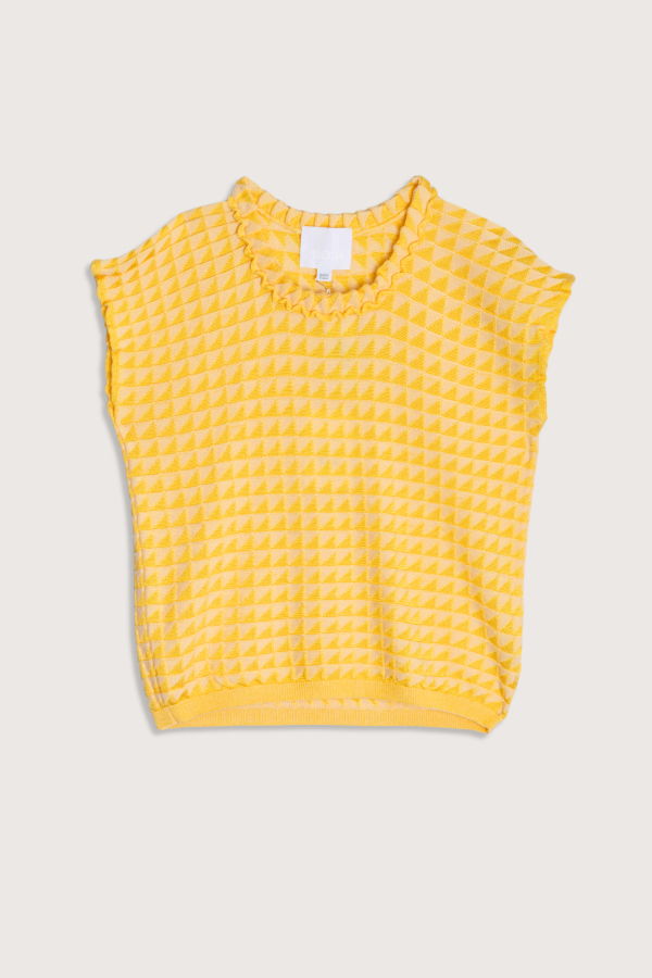 Molli Etincele Origami Top - Natural/Sun