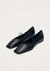 Alohas Sway Leather Ballet Flats - Thumbnail 2