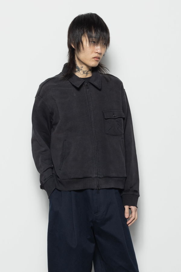 Professor.E Aged Single Pocket Jacket