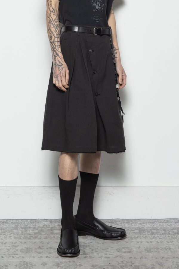 Professor.E Button Draft Shorts