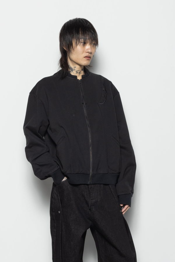 Professor.E Embroidered Zipper Jacket